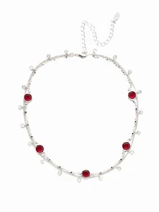 *NEU* & *NICHT MEHR PRODUZIERT* ~ Sorrelli ~ "CRIMSON PRIDE" ~ HALSKETTE ~ Al.  FUSSBALL!!! - Bild 1 von 1