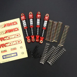 RCAWD Oil-filled Shock Absorbers Damper Set for HobbyPlus 1/18 4WD - Picture 1 of 8