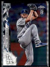 2020 Topps Chrome Ben Baller Clayton Kershaw Los Angeles Dodgers #122