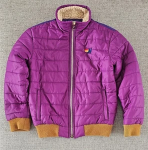 Aviator Nation Jacket Size 10 Children/Kids Purple Good Condition Unisex - Picture 1 of 10
