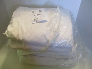 (Lot 0f 6) Thomaston Mills No Iron Luxury Bottom Fitted Sheet Full XL 54x80White - Picture 1 of 4