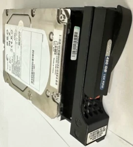 STE45085 CLAR450 - EMC 450GB 15K RPM SAS 3.5" HDD for AX4-5, AX4-5I, AX4-5F. ... - Picture 1 of 1