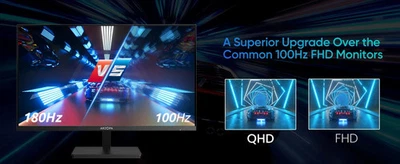 ARZOPA 27" QHD Gaming Monitor – 180Hz FastIPS 1ms FreeSync for PC & Console - Image 1 of 4