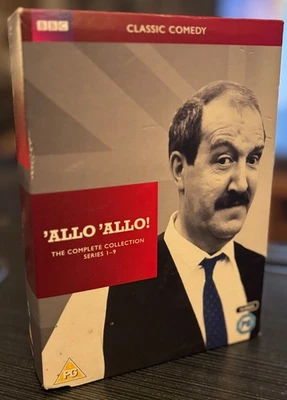 'Allo 'Allo Complete 84 Episodes Series 1-9 BBC UK Release VGC Collection Boxset - Image 1 of 4