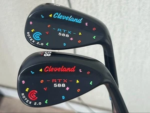 CLEVELAND 588 RTX 2.0 2pcs Wedge Set 52°58° Flex-S300 Dynamic Gold No H/C - Picture 1 of 4