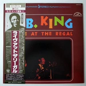 JAPAN 1977 B.B. King ‎– Live At The Regal NEAR MINT LP YZ-8027-AB - Picture 1 of 11