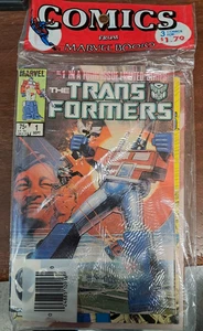 Transformers 1984 #1, #2, #3 Sealed Marvel Comic Pack - Bild 1 von 2