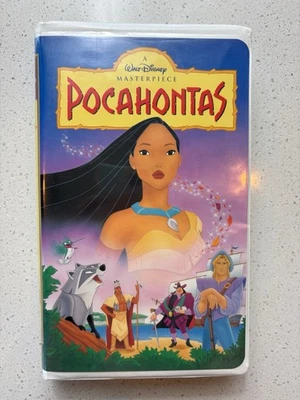 Pocahontas Walt Disney VHS 1996 Masterpiece Edition - Image 1 of 4