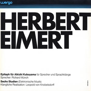 EIMERT Epitaph for Aikichi Kuboyama, 6 Studies COLOGNE ELECTRONIC MUSIC STUDIO - Picture 1 of 3