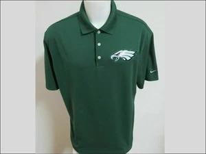 XL-2XL EAGLES Nike Dri-Fit Men’s db #46L Polo Shirt - Picture 1 of 8