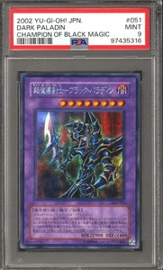 YuGiOh Japanese Champion of the Black Magic Dark Paladin 303-051 Ultimate PSA 9 - Picture 1 of 1