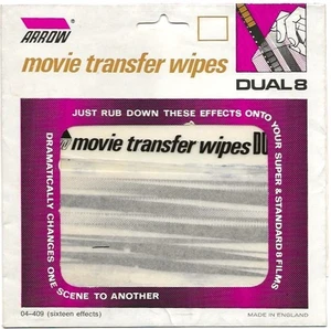 Vintage 70er Jahre 8mm Kino Film Effekte Transfers. Pfeil Szene verblasst und Übergänge - Bild 1 von 3