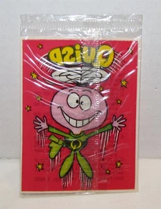 1970's Quaker Quisp Iron-On Cereal Premium, Mint in Pack - Picture 1 of 2