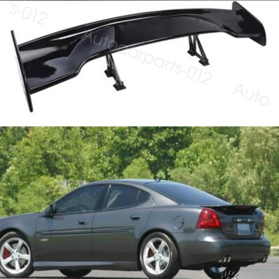 For Pontiac Grand Prix 46" Rear Trunk Spoiler Racing Wing GT-Style Gloss Black Foto 1 de 4