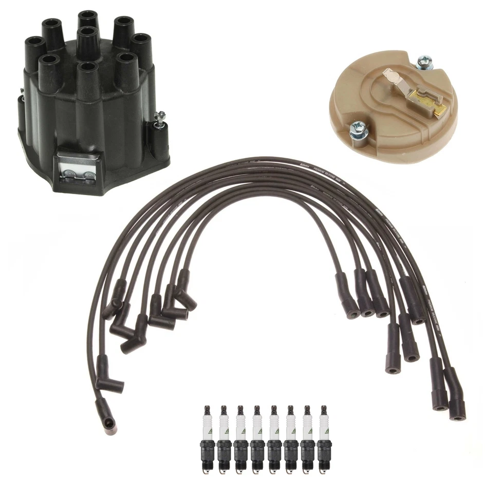 Kit de encendido ACDelco distribuidor tapa de rotor cable bujías para Pontiac V8 GAS Foto 1 de 1