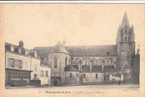 MEUNG-SUR-LOIRE 3 l'église place du martroi éd lance - Picture 1 of 1