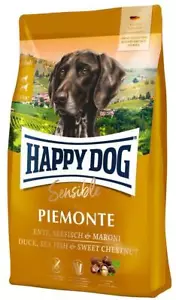 HappyDog 300g Piemonte Ente & Seefisch & Esskastanie Hundefutter Trockenfutter - Bild 1 von 1