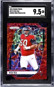 2024 Panini Prizm Vita Vea Choice Red /20 SSP SGC 9.5 (CM) - Picture 1 of 2
