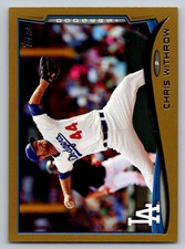 2014 Topps Update Gold Chris Withrow US-274 /2014