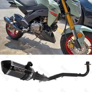 For Kawasaki Z125 PRO z125 13-24 Full Exhaust System Slip On Muffler Baffle - Bild 1 von 6