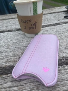  Funda para iPhone SE-3 PÚRPURA Imitación Cuero NuevaVue DESINFECTANTE Pantalla Limpieza Estuche - Imagen 1 de 12