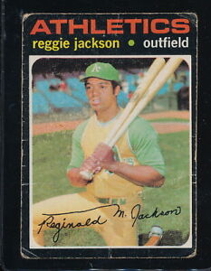 1971 Topps Reggie Jackson #20 - A's - Fr/Pr - S733