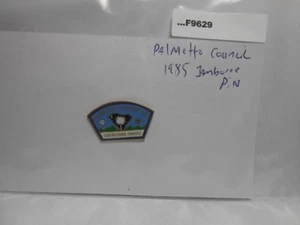 PALMETTO COUNCIL 1985 JAMBOREE PIN F9629 - Picture 1 of 1