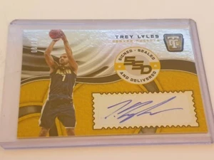 2016-17 Panini SSD Trey Lyles tarjeta de autógrafo #ed/10 Denver Nuggets - Imagen 1 de 1