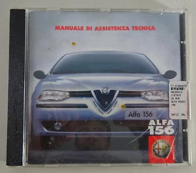 Manuale Di Officina Su CD Alfa Romeo 156 Aggiornato 10/2000 - Immagine 1 di 2