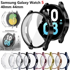 Soft TPU Protector Bumper Case Cover For Samsung Galaxy Watch 5 6 7 8 40/44 Pro - Picture 1 of 16