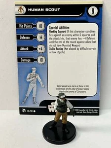 Star Wars Legacy of the Force 48/60 Human Scout (C) Miniature - Picture 1 of 1