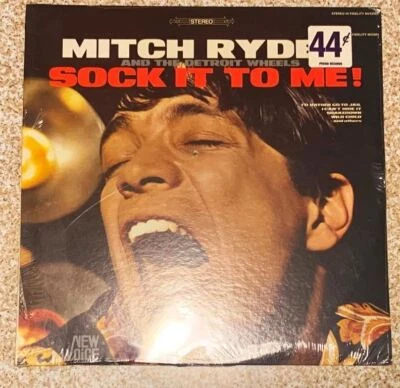 Mitch Ryder and the Detroit Wheels Sock It To Me New Factory Sealed Vinyl LP - Image 1 of 2