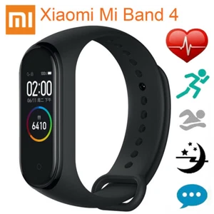 Business Lightweight Leather Smart Wrist Watch Band Strap For Xiaomi Mi Band 4 - Picture 1 of 6