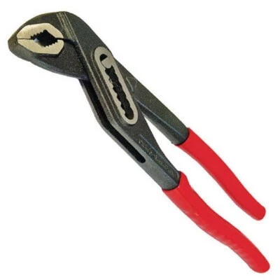 TOOLTIME 300MM 12" PLUMBERS 50MM SLIM JAW WATERPUMP PLIERS PIPE WRENCH GRIPS WATER PUMP