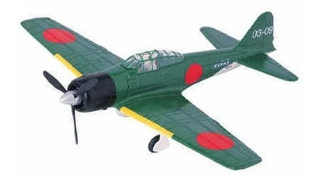 YatMing 99068C 1:48 Die Cast WWII Japanese Imperial Navy Mitsubishi Zero #03-09 - Image 1 of 1