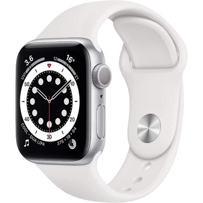 Apple Watch Series 6 Aluminium 40MM - Silver - WIFI - A2291 - Image 1 of 4