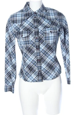 STREET ONE Blusa-camisa Mujeres Blusa Talla EU 36 azul look casual - Imagen 1 de 4