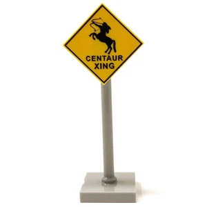 B3 Customs® Centaur Xing Sign - Picture 1 of 1