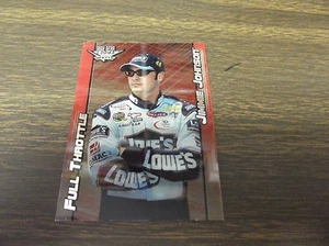 JIMMIE JOHNSON 2003 WHEELS HIGH GEAR #FT4 FULL THROTTLE INSERT - Picture 1 of 1