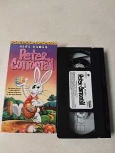 Rare vintage 1971 Here Comes Peter Cottontail VHS Golden Books Sony Wonder - Picture 1 of 3