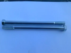 3/8" X 6" UNC BSW -RSB- PERNOS DE CABEZA HEXAGONAL x 2 - Imagen 1 de 1