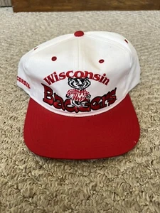 Vintage Wisconsin Badgers Snapback Mütze - Bild 1 von 9