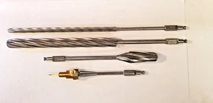 ESCARIADORES ÓSEOS QUIRÚRGICOS ORTOPÉDICOS Y BROCA ESCALONADA, USADOS - Imagen 1 de 6