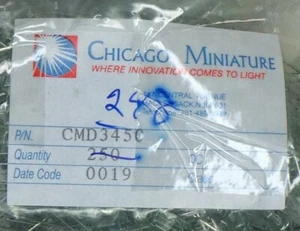 CMD3450 CML LED-GREEN T-1 3/4 T/H 40 PIECES - Picture 1 of 1
