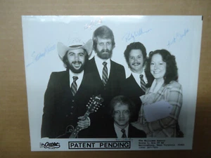 Patent Pending Bluegrass Band music group photo autographed - Picture 1 of 1