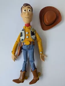 Toy Story Talking Sheriff Woody Thinkway Toys Figura con Sombrero Excelente Con - Imagen 1 de 10