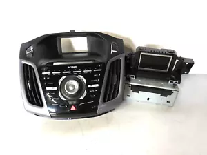 ORIGINAL FORD FOCUS MK3 SONY CD PLAYER KOMPLETT .. LEICHTE SCHÄDEN 11-15 - Bild 1 von 8