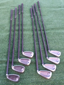 Wilson Deep Red Fluid Feel Iron Set 3-SW, Regular Graphite, RH (no 6 iron) - Picture 1 of 8