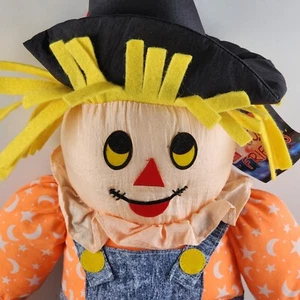 Juguete de peluche Spooky Friend 22" Halloween Espantapájaros NUEVO CON ETIQUETAS CR Temporadas - Imagen 1 de 7