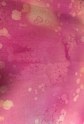 Tela para acolchar/coser - "helecho fósil" batiks rosa #4 precio media yarda Foto 1 de 4